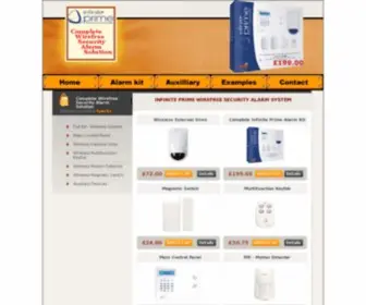 Really-Cool.co.uk(Complete Kit of Wireless Intruder Alarms for homes) Screenshot