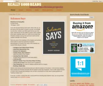 Reallygoodreads.com(Really Good Reads) Screenshot