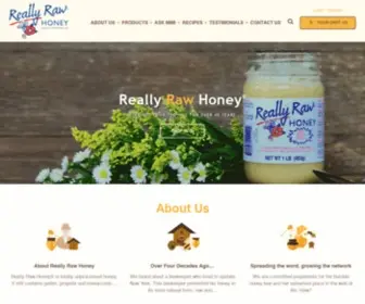 Reallyrawhoney.com(Really Raw Honey) Screenshot