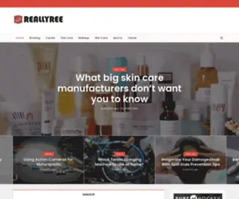 Reallyree.net(Beauty,Sports & Life Style) Screenshot