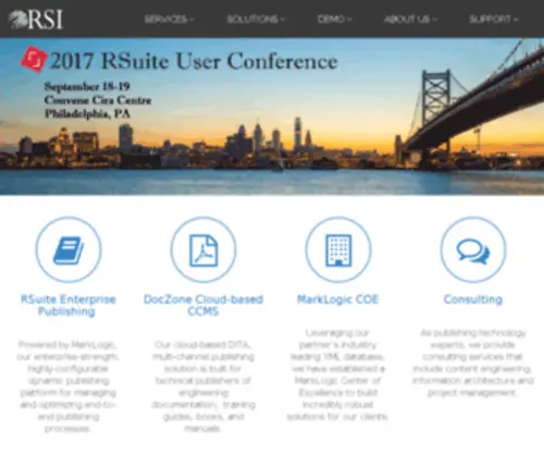 Reallysi.com(RSuite CMS) Screenshot