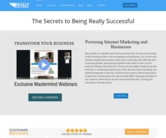 Reallysuccessful.com(Barry Plaskow Really Successful limited) Screenshot