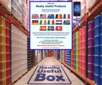 Reallyusefulproducts.co.uk(Really Useful Products Ltd) Screenshot