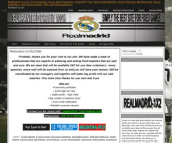 Realmadrid-1X2.com Screenshot