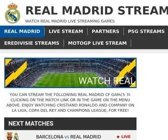 Realmadridstream.net(Watch FC Barcelona vs Real Madrid CF) Screenshot