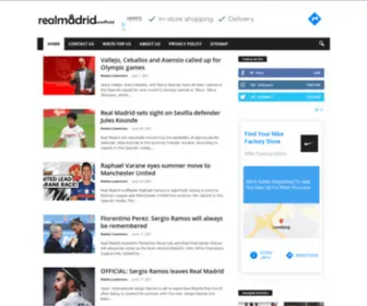 Realmadridunofficial.com(Los Blancos News Now) Screenshot