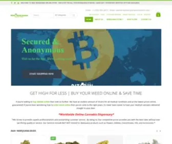RealmarijuanaonlineStore.com(Buy real marijuana online) Screenshot