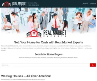 Realmarketexperts.com(Sell Your Home For Cash & Find Buyers) Screenshot