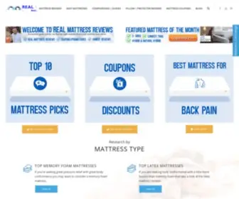 Realmattressreviews.com(The Best Mattress To Buy l Best Beds l Mattress Ratings) Screenshot