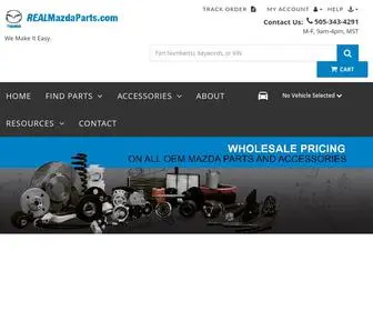 Realmazdaparts.com(OEM Mazda Parts Online) Screenshot