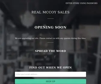 Realmccoysales.com(Real McCoy Sales) Screenshot