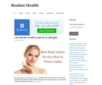 Realmehealth.com(Realme Health) Screenshot