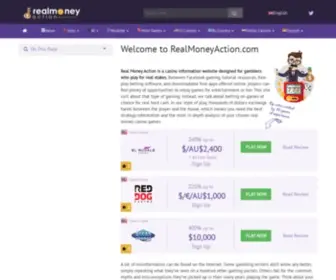 Realmoneyaction.com Screenshot