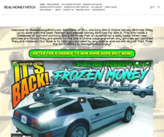 Realmoneymitch.com(Real Money Mitch Gta 5 Online Money Glitch & Money Glitches) Screenshot