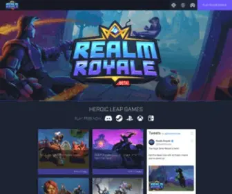 Realmroyale.com(Realm Royale) Screenshot