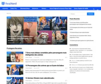Realnerd.com.br(Real Nerd) Screenshot