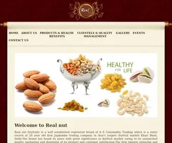 Realnut.co.in(Real nut) Screenshot