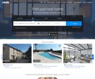 Realo.fr(Find your next home) Screenshot
