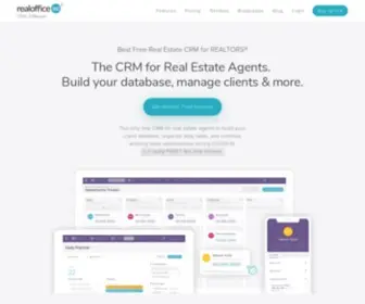 Realoffice360.com(Free Real Estate CRM Software) Screenshot