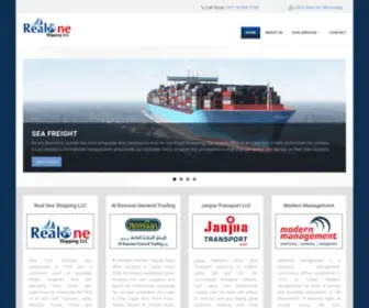 Realoneshipping.com(One of best freight forwarding companies) Screenshot