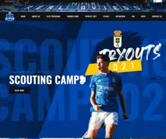 Realoviedoacademy.com(Real Oviedo Academy) Screenshot