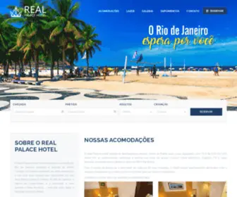 Realpalacehotelrj.com.br(Real Palace) Screenshot