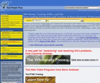 Realpeoplepress.com(NLP Books) Screenshot