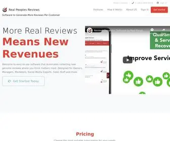 Realpeoplesreviews.com(Real Peoples Reviews) Screenshot