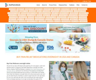 Realpharmaneeds.com(Buy Medicines Online In United States (US) without Prescription) Screenshot