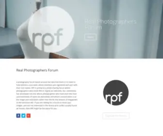 Realphotographersforum.com(Real Photographers Forum) Screenshot