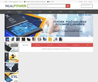 Realpower.com.tr(Yüksek) Screenshot