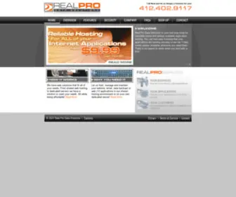 Realprodata.com(Real Pro Data Solutions) Screenshot