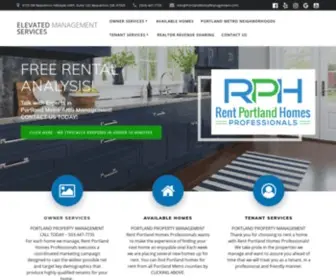 Realpronw.com(RENT PORTLAND HOMES PROFESSIONALS) Screenshot