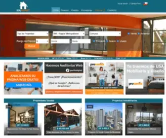 Realproperty.cl(Venta y Arriendo de Propiedades en Santiago de Chile y Regiones) Screenshot