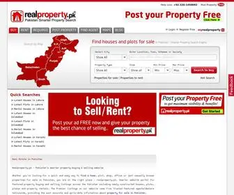 Realproperty.pk(Find real estate in Pakistan) Screenshot