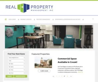 Realpropertyinc.com(Real Property Management) Screenshot