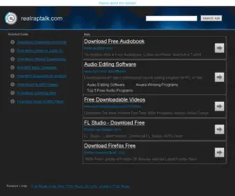 Realraptalk.com(Realraptalk) Screenshot