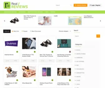 Realreviews.org(Real Reviews) Screenshot