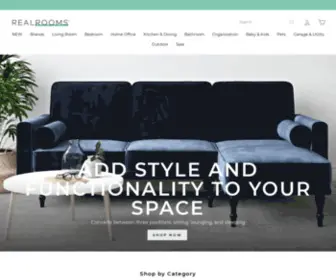 Realrooms.com(Shop for stylish and budget) Screenshot