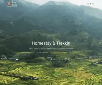 Realsapa.com(100% ethnic owned travel company) Screenshot