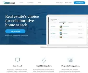 Realscout.com(Industry's #1 Collaborative Home Search) Screenshot