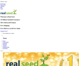 Realseed.in(Real Seed) Screenshot