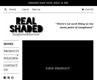 Realshaded.com(Real Shaded) Screenshot