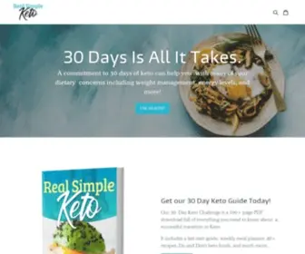 Realsimpleketo.com(Strawhouse) Screenshot