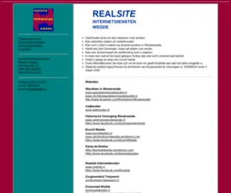 Realsite.nl(Ontwerp websites Onderhoud websi) Screenshot