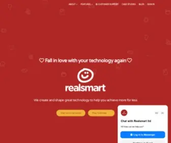Realsmart.co.uk(Realsmart) Screenshot