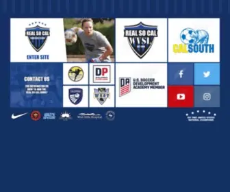 Realsocal.org(West Valley Soccer League dba Real So Cal) Screenshot