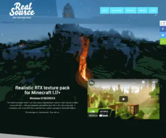 Realsourcepack.com(Enjoy most realistic experience with complete RTX packs for Minecraft Bedrock) Screenshot