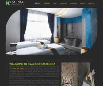 Realspacambodia.com(Siem Reap REAL Spa) Screenshot