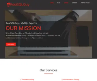 RealsqLguy.com(Home) Screenshot